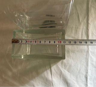 Jarrones cristal transparentes - 2uds