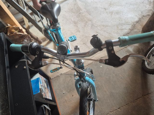 Bicicleta azul