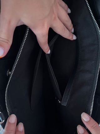 Bolso negro piel - elegante