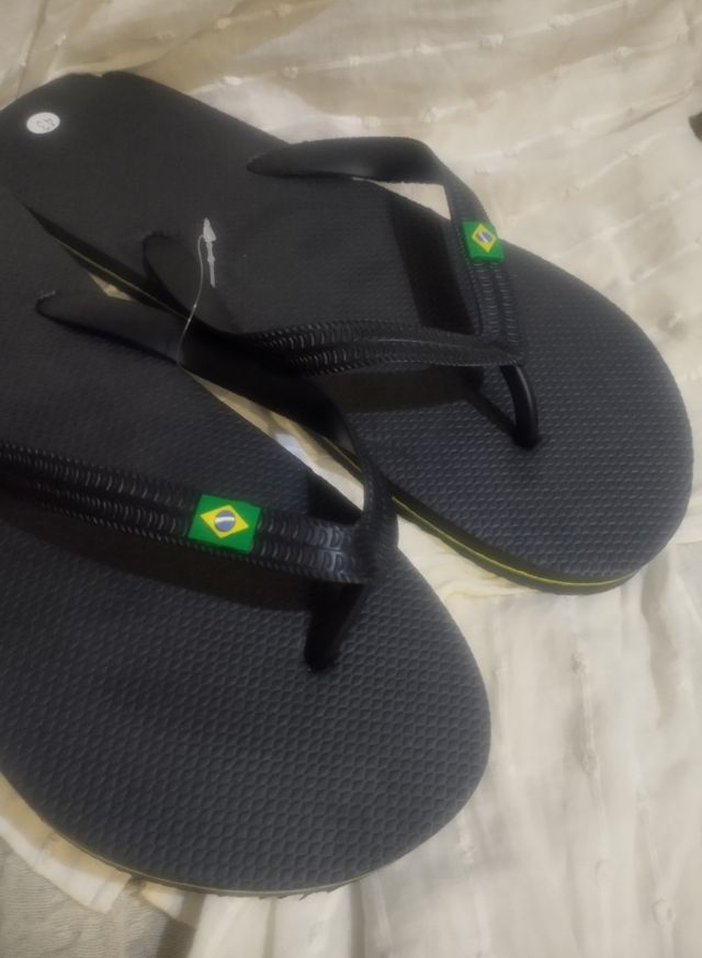 Chanclas Brasil 43 - Negras