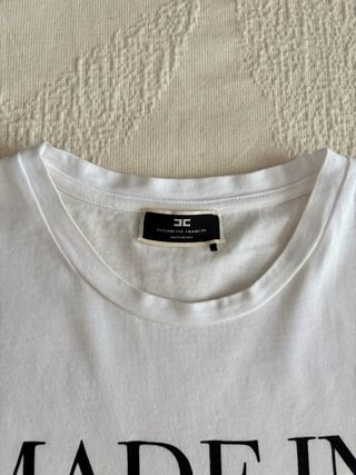 T-shirt Elisabetta Franchi bianca