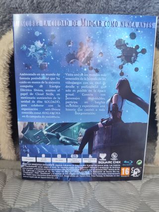 Funda Final Fantasy VII: Remake PS4/PS5/Switch 2