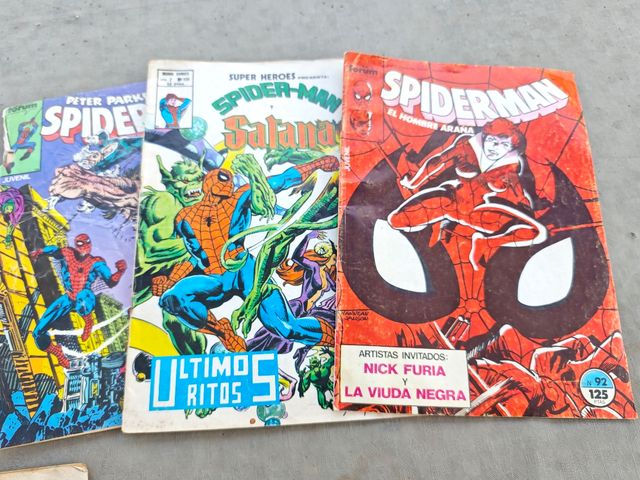 Cómics Spiderman y hazañas