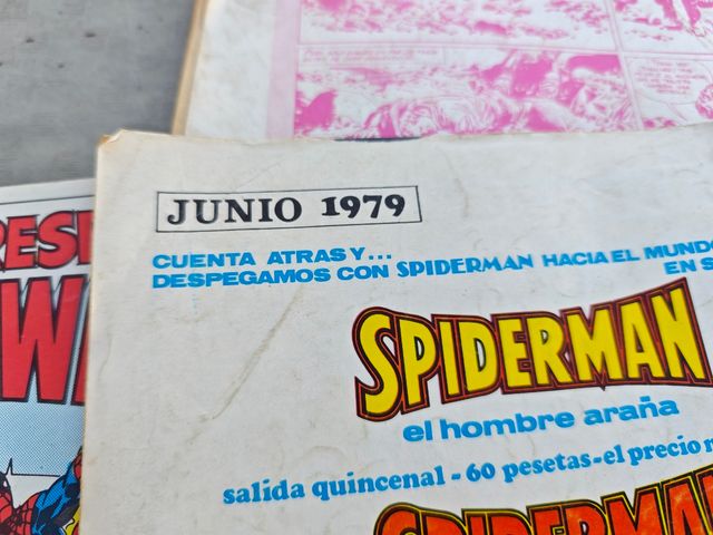 Cómics Spiderman y hazañas 