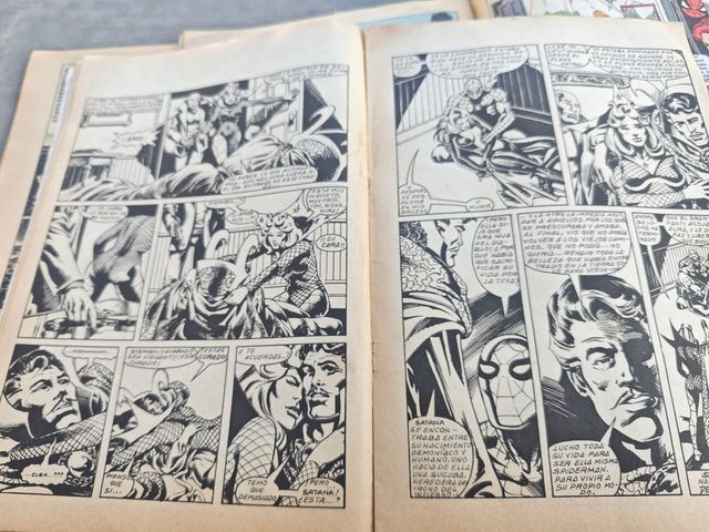 Cómics Spiderman y hazañas