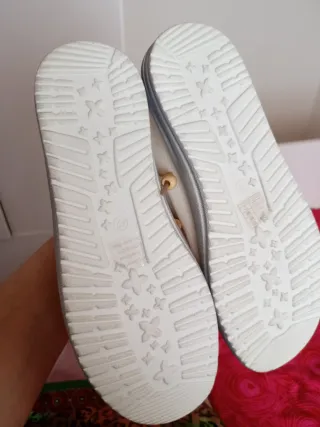 Mocasines blancos nº 42
