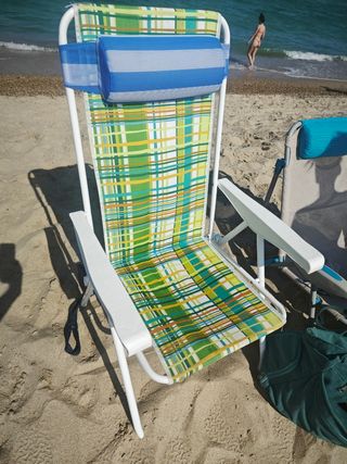 Silla playa plegable - cómoda