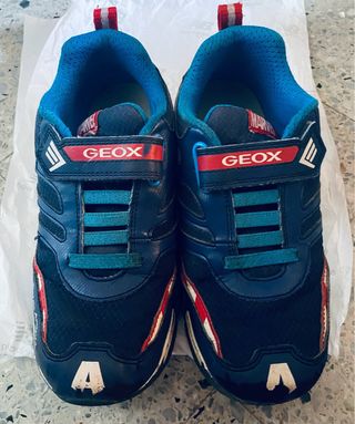 Zapatillas Geox con velcro, Cápitan América