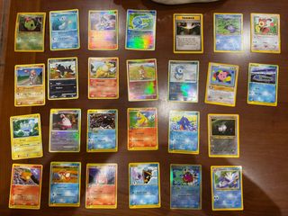 Cartas Pokémon antiguas