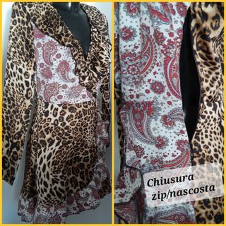 Vestito Missguided Leopardo Tg S/36 Nuovo