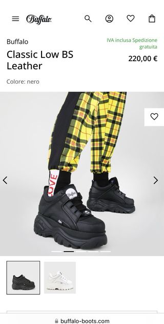 Scarpe Buffalo London nere