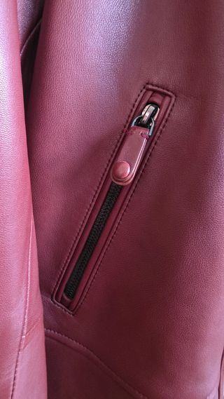 Cazadora de piel Massimo Dutti. Size M