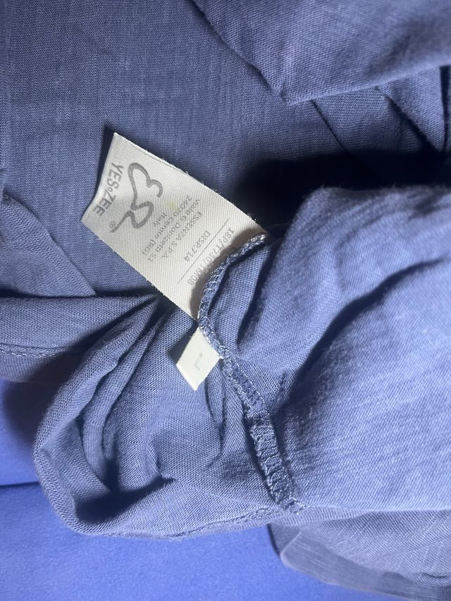 T-shirt Yes Zee blu - tg L