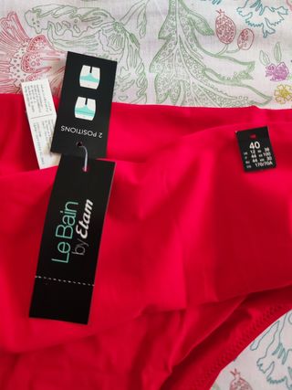 Braga bikini Le Bain x Etam roja - L