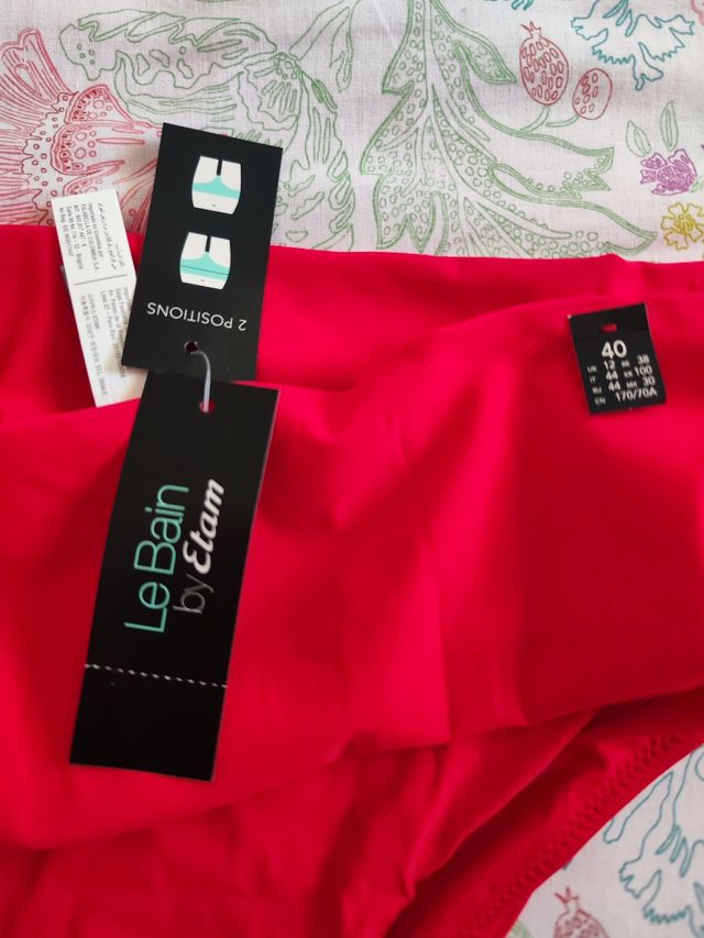Braga bikini Le Bain x Etam roja - L