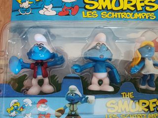 Pitufos - Blister con cuatro figuras 
