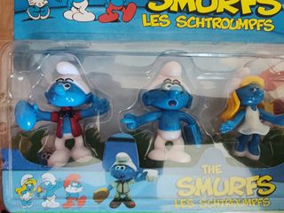 Pitufos - Blister con cuatro figuras 
