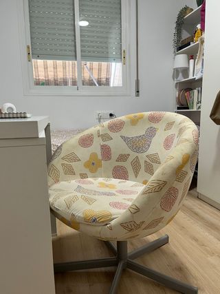 Silla silloncito giratoria multicolor