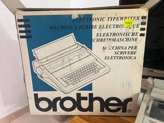 Máquina escribir Brother AX-210