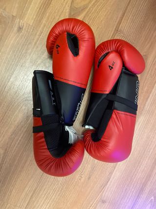 Saco boxeo rojo - entrenamiento