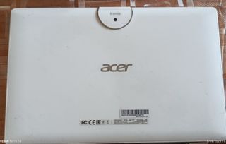 Tablet Acer Iconia Blanca
