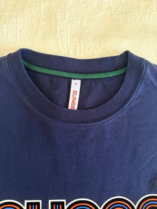 T-shirt Sun68 Uomo Blu