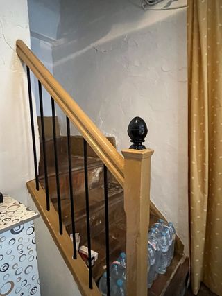 Baranda escalera antigua