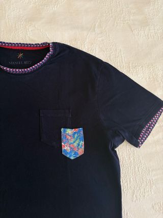 T-shirt Manuel Ritz blu