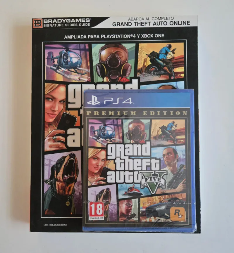 Imagen de Juego + Guía Grand Theft Auto V (GTA 5) PS4