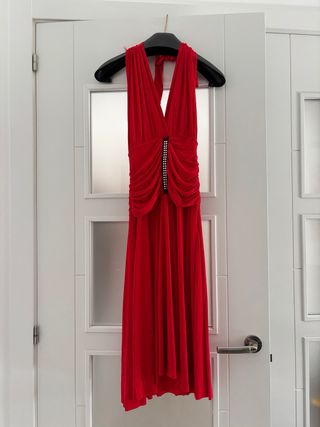 Vestido rojo vintage