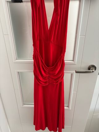 Vestido rojo vintage