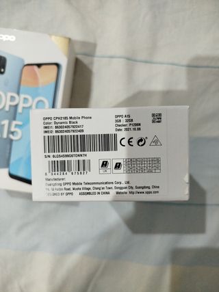 OPPO A15 Blue 32GB - Come nuovo
