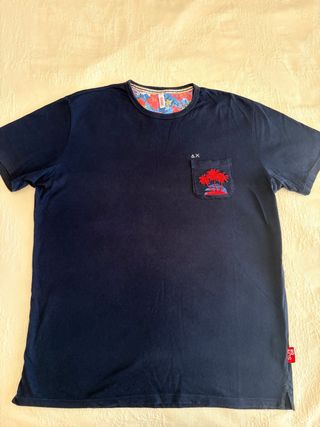 T-shirt Sun68 blu