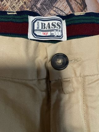 Camisa Ralph Lauren niño T. 16 y regalo Bass Pant.