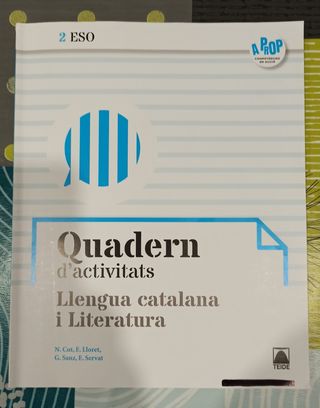 Quadern d'activitats de ll. catalana i literatura