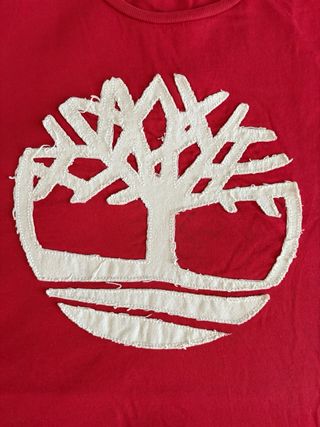 T-shirt Timberland rossa Uomo