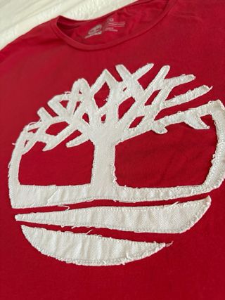 T-shirt Timberland rossa Uomo