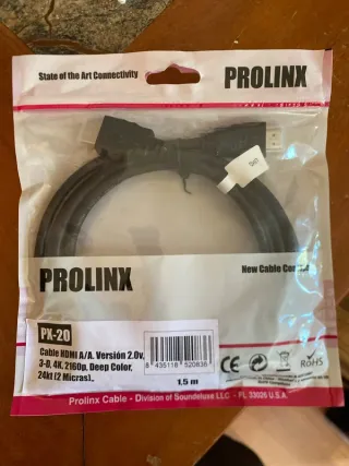Cavo HDMI PROLINX 4K da 1,5 m
