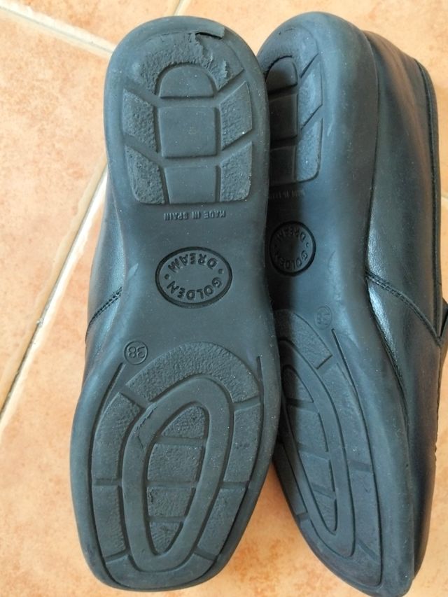 Zapatos negros trabajo