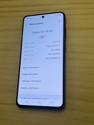 Samsung Galaxy S21FE 5G 128GB .