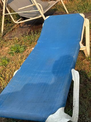 Lote de 6 tumbonas piscina