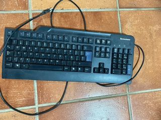 Teclado Lenovo - USB - Negro