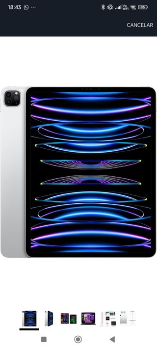 iPad Pro 12.9" 128GB - 6ª Generación