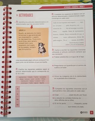 Dosier de lengua castellana