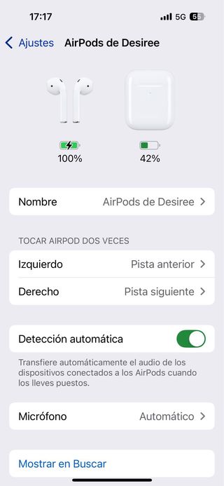 Airpods 2 generación Apple