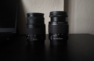 Canon EOS 2000D + 2 Objetivos - Cámara réflex