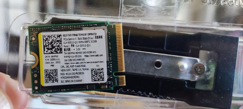 SSD 512GB PCIe NVMe M.2 SSSTC