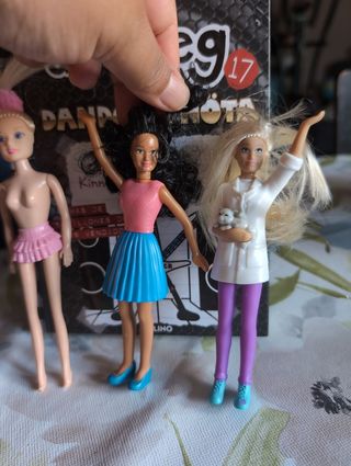 3 bambole Burger King - Bellissime!