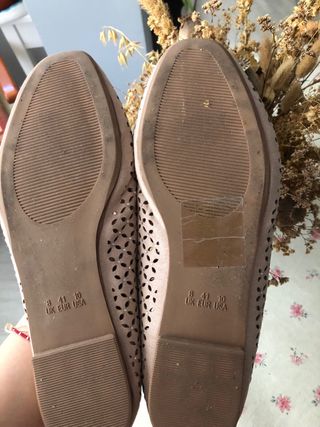 Bailarinas Primark beige - Talla 41