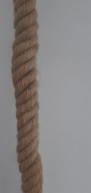 Lámpara de cuerda / yute beige